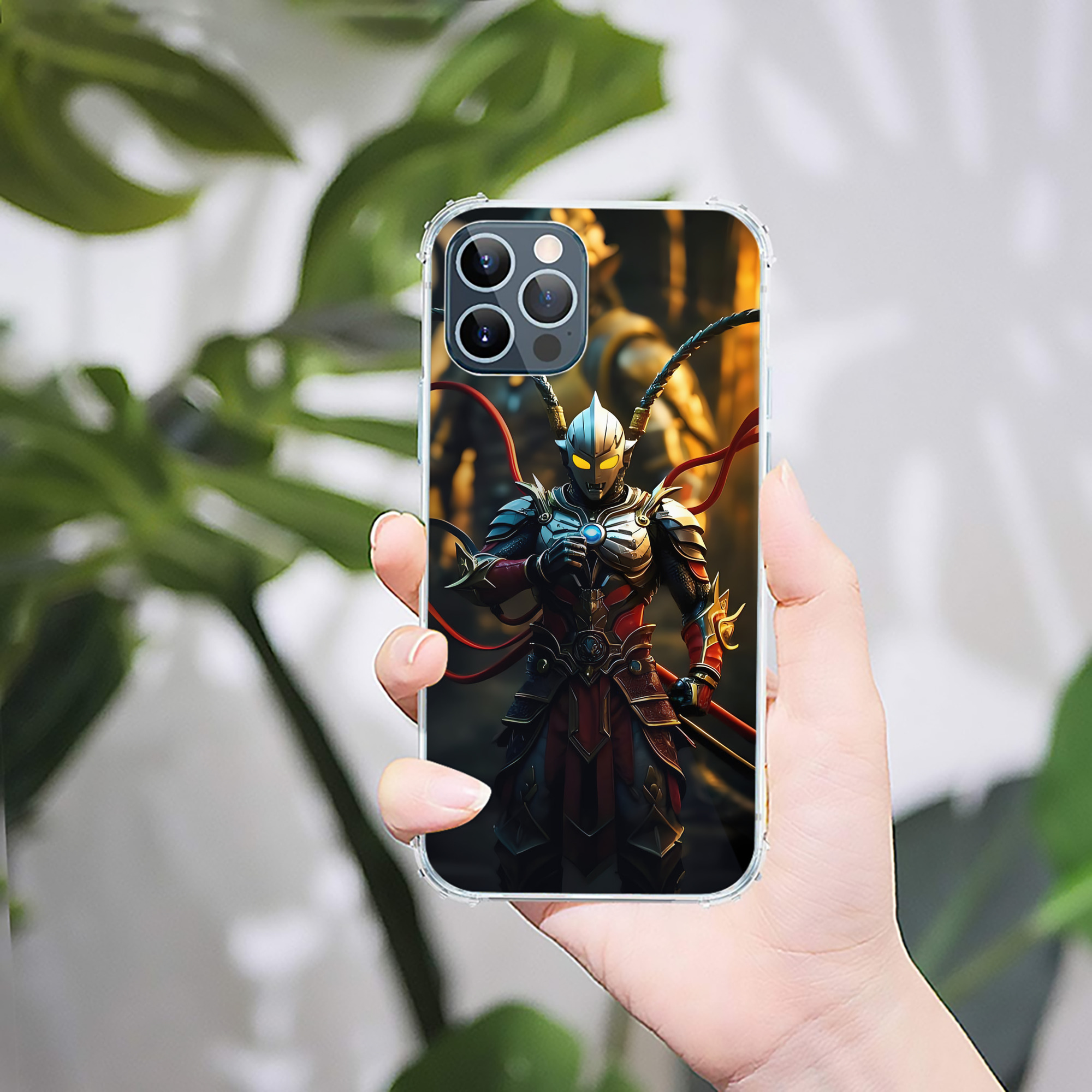 （画像用） ウルトラマン Ultraman 【iPhone 12シリーズ対応】透明スマホケース（クリアソフトケース）